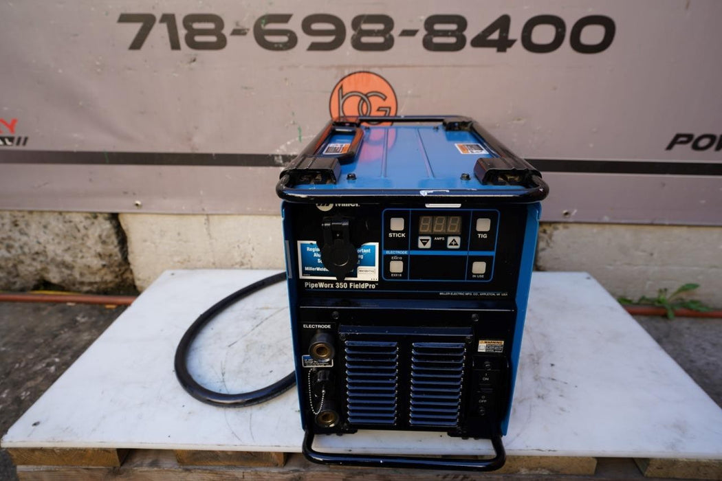 Miller PipeWorx 350 FieldPro Welder. 2017 model. Nice Unit.  Fully Tested.  #8