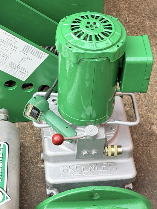 Greenlee 885 Hydraulic Pipe Bender 1-1/4”- 5 Rigid IMC, 960 Pump *New Seals* BG3