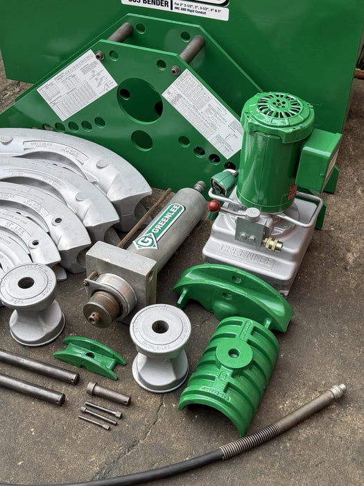 Greenlee 885 Hydraulic Pipe Bender 1-1/4”- 5 Rigid IMC, 960 Pump *New Seals* BG3