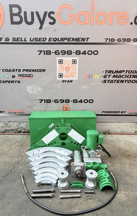 Greenlee 885 Hydraulic Pipe Bender 1-1/4”- 5 Rigid IMC, 960 Pump *New Seals* BG5
