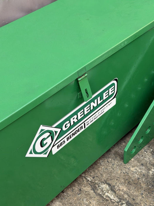Greenlee 885 Hydraulic Pipe Bender 1-1/4”- 5 Rigid IMC, 960 Pump *New Seals* BG5