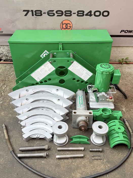 Greenlee 885 Hydraulic Pipe Bender 1-1/4”- 5 Rigid IMC, 960 Pump *New Seals* BG5