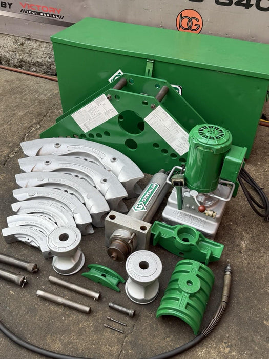 Greenlee 885 Hydraulic Pipe Bender 1-1/4”- 5 Rigid IMC, 960 Pump *New Seals* BG5