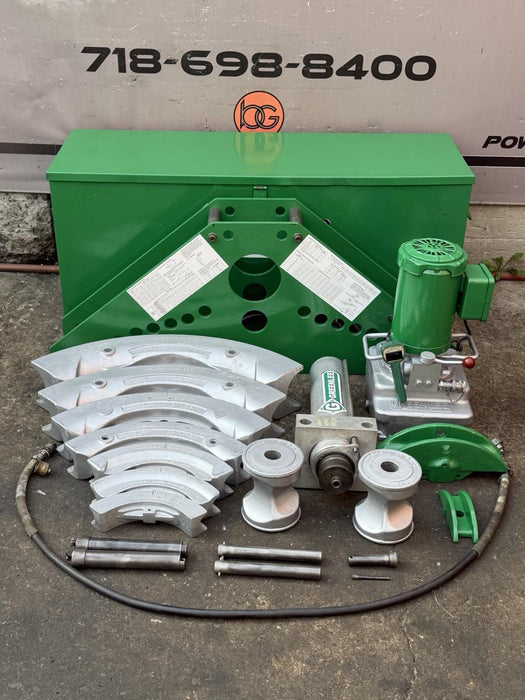 Greenlee 885 884 Hydraulic Pipe Bender 1-1/4- 4 Rigid IMC, 960 Pump NW Seals WoW