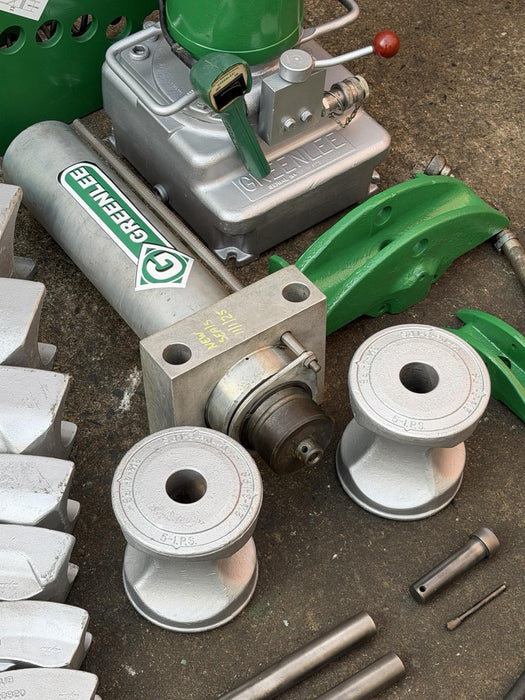 Greenlee 885 884 Hydraulic Pipe Bender 1-1/4- 4 Rigid IMC, 960 Pump NW Seals WoW