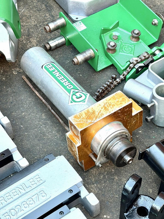 Greenlee 881 Hydraulic Pipe Bender 2.5”-4” Rigid IMC EMT 960 Pump & 1813 Table