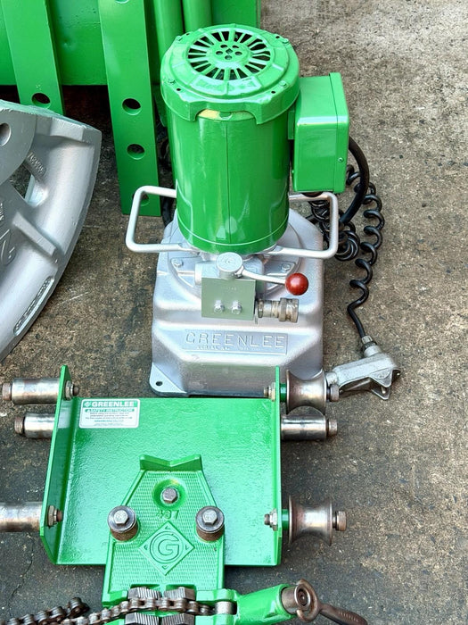 Greenlee 881 Hydraulic Pipe Bender 2.5”-4” Rigid IMC EMT 960 Pump & 1813 Table