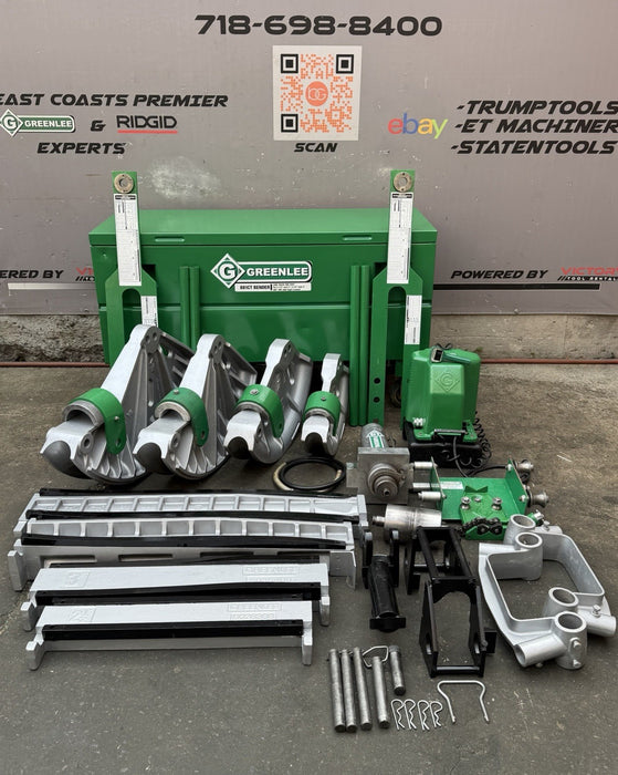 Greenlee 881CT Cam Track Bender 2.5”-4” Rigid EMT 980 Pump 1813 Table + Warranty