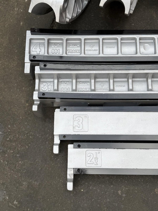 Greenlee 881CT Cam Track Bender 2.5”-4” Rigid EMT 980 Pump 1813 Table + Warranty