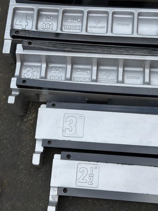 Greenlee 881CT Cam Track Bender 2.5”-4” Rigid EMT 980 Pump 1813 Table + Warranty