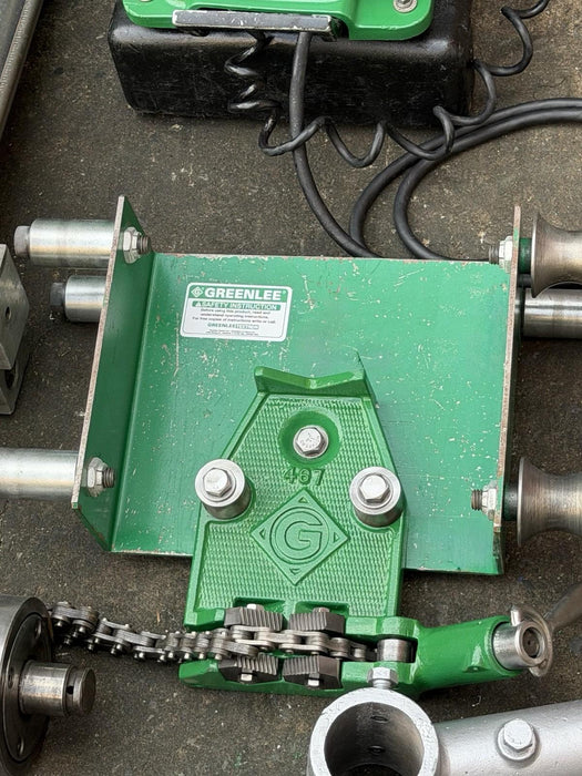 Greenlee 881CT Cam Track Bender 2.5”-4” Rigid EMT 980 Pump 1813 Table + Warranty