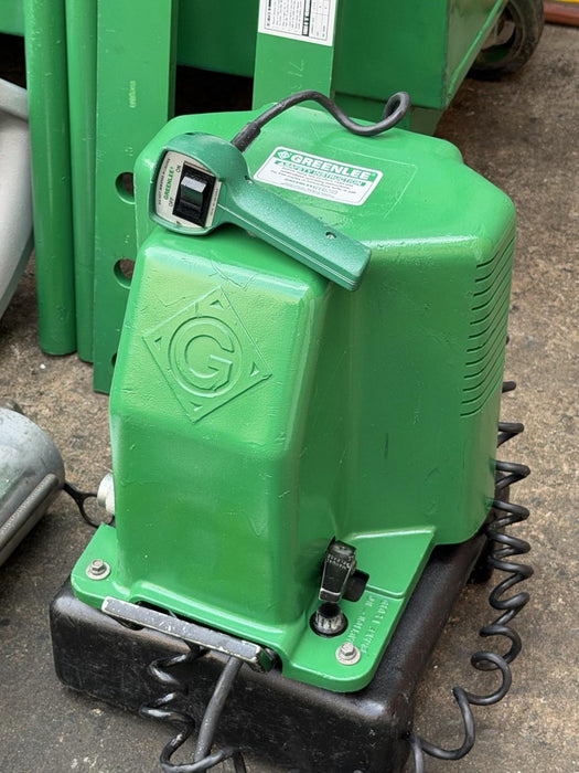 Greenlee 881CT Cam Track Bender 2.5”-4” Rigid EMT 980 Pump 1813 Table + Warranty