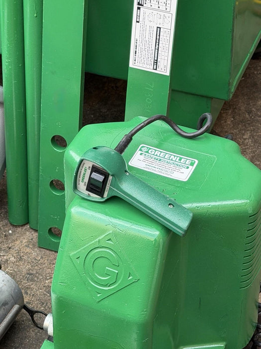 Greenlee 881CT Cam Track Bender 2.5”-4” Rigid EMT 980 Pump 1813 Table + Warranty