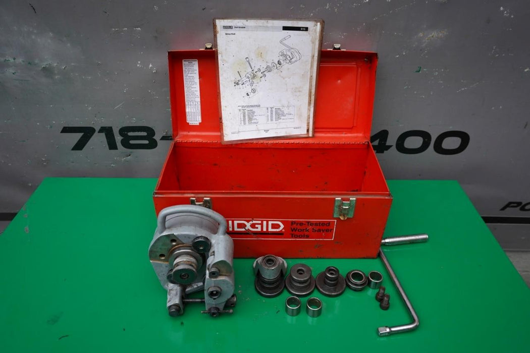 Ridgid 915 Roll Groover.  Nice Condition.