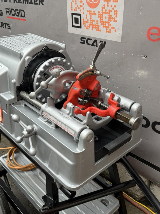 Refurbish Ridgid 535 V3 Pipe Threader 1/2"-2" Threading Machine 811A Dies Cart