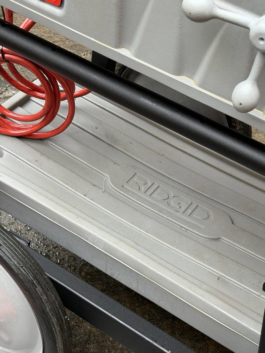 Ridgid 535 V3 Pipe Threader 1/2"-2" Threading Machine 811A Dies Cart Excellent!!