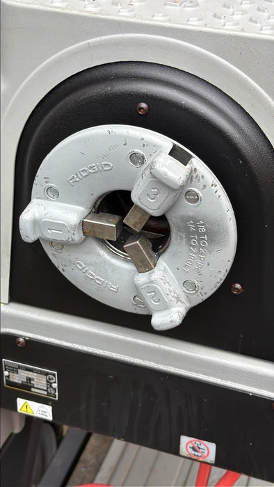 Ridgid 535 V3 Pipe Threader 1/2"-2" Threading Machine 811A Dies Cart Excellent!!