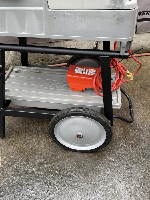 Ridgid 535 V3 Pipe Threader 1/2"-2" Threading Machine 811A Dies Cart Excellent!!