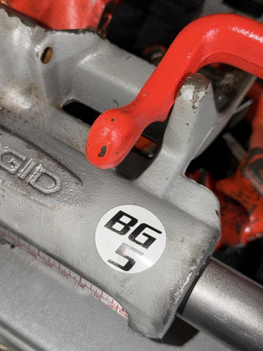 Ridgid 535 V3 Pipe Threader 1/2"-2" Threading Machine 811A Dies Cart Excellent!!