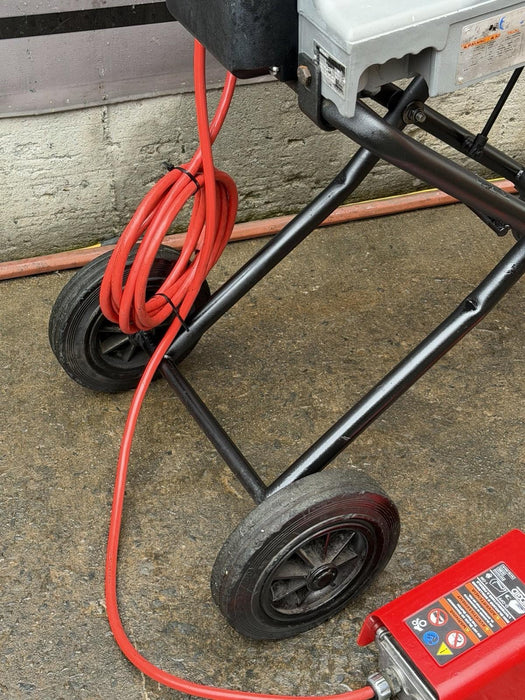 Ridgid 300 Compact Pipe Threader, Rolling Cart, (2) 811a 1/2 - 2" Dies 1224, 535