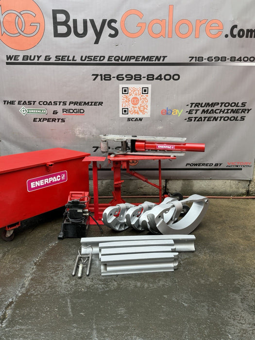 GB Gardner- ENERPAC B-400 Ultra EEGOR One Shot Hydraulic EMT Conduit Pipe Bender
