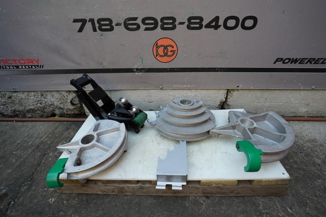 Greenlee 555 Conduit Pipe Bender EMT Shoe Set 1/2 to 2 inch.  Works Great. #1