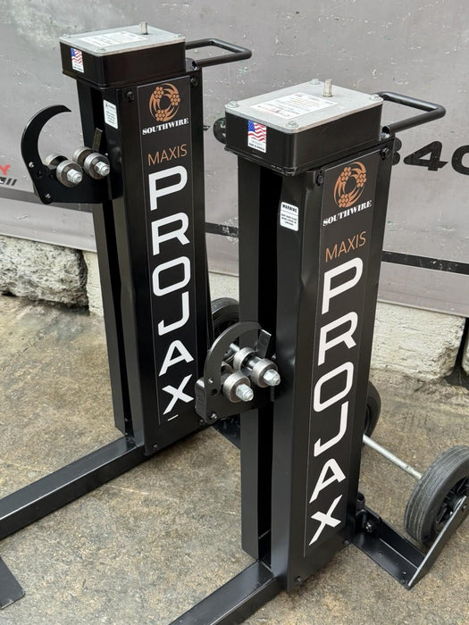 Southwire MPJ-02 Maxis PRO-JAX 10,000 lb Portable Reel Stand Set Pair #2