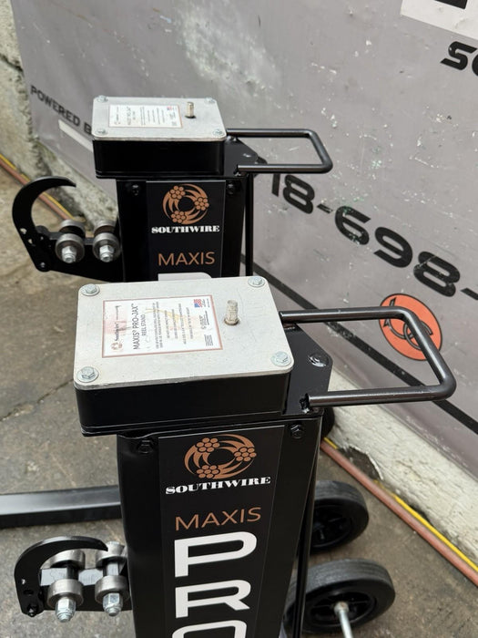 Southwire MPJ-02 Maxis PRO-JAX 10,000 lb Portable Reel Stand Set Pair #2