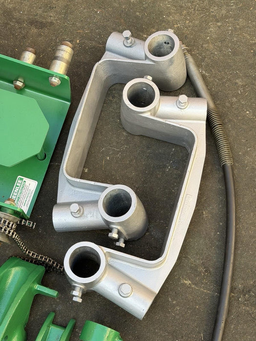 Greenlee 885 Hydraulic Bender 1-1/2 to 5" Rigid Pipe 1802 Table, Pump, Warranty!