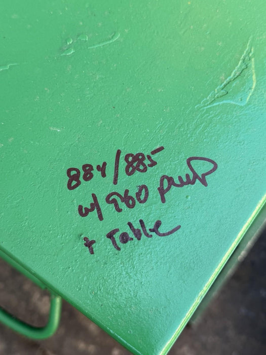 Greenlee 885 Hydraulic Bender 1-1/2 to 5" Rigid Pipe 1802 Table, Pump, Warranty!