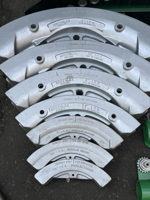 Greenlee 885 Hydraulic Bender 1-1/2 to 5" Rigid Pipe 1802 Table, Pump, Warranty!