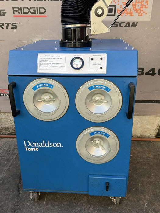 DONALDSON TORIT EZ TRUNK DUST COLLECTOR 1.5HP + ARM MINT 2021 MODEL