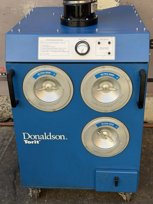 DONALDSON TORIT EZ TRUNK DUST COLLECTOR 1.5HP + ARM MINT 2021 MODEL