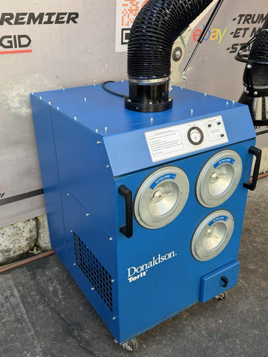 DONALDSON TORIT EZ TRUNK DUST COLLECTOR 1.5HP + ARM MINT 2021 MODEL