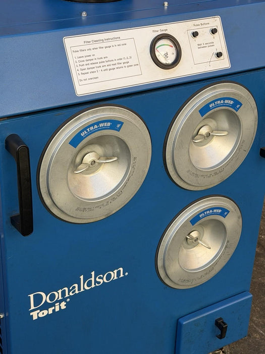 DONALDSON TORIT EZ TRUNK DUST COLLECTOR 1.5HP + ARM MINT 2021 MODEL