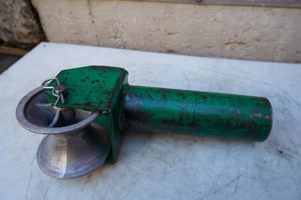 Greenlee Feeding Sheave 4" for Tugger Puller.  #4