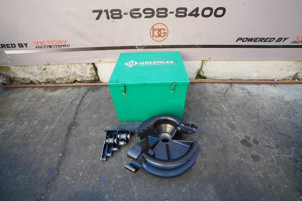 PVC Shoe Greenlee 555 Bender 1/2 to 2 inch Mint Condition.  Set #1