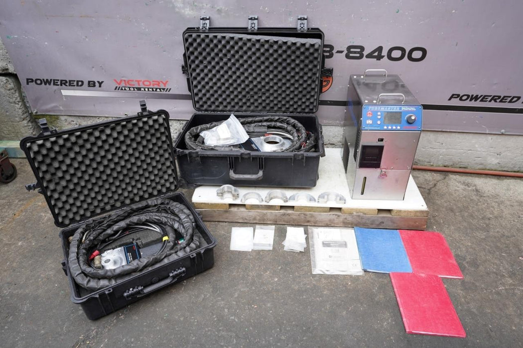 Magnatech Tubemaster 514 Orbital Pipe Tube Welder with 2 Heads.  Great Set.