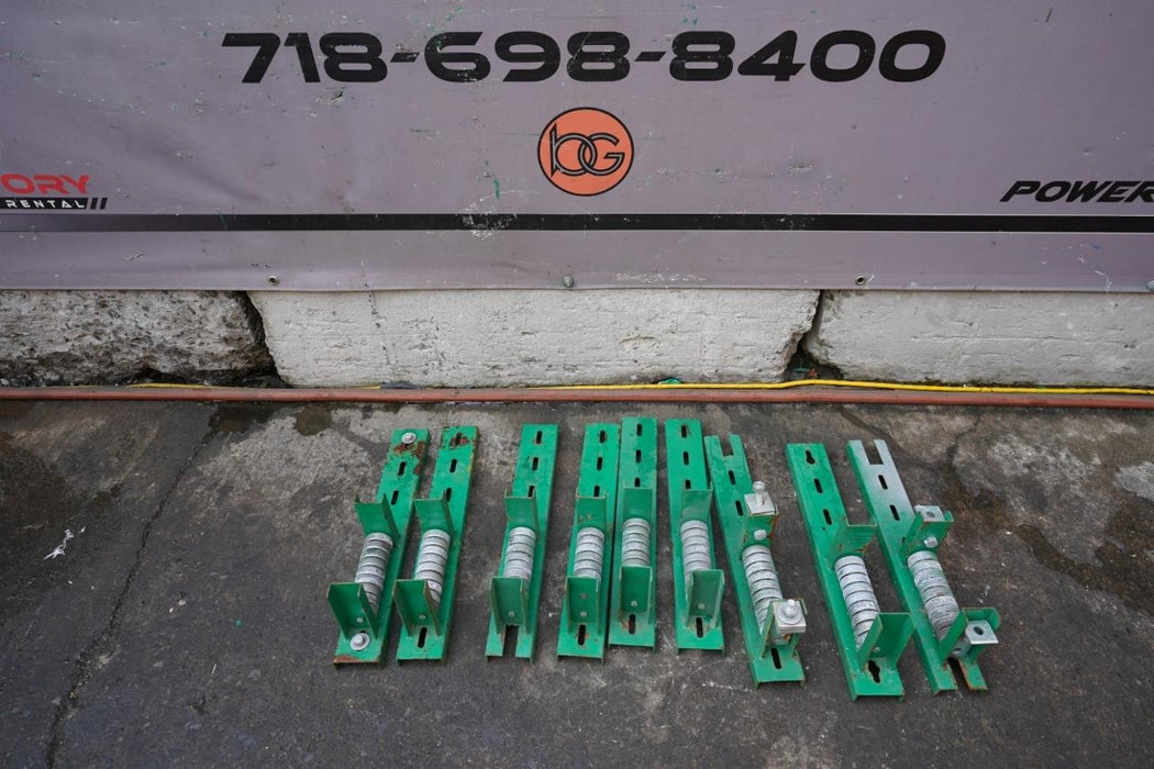 Greenlee Straight Cable Roller Model 2018-S Set of 9 Tugger Puller.  Nice Units.