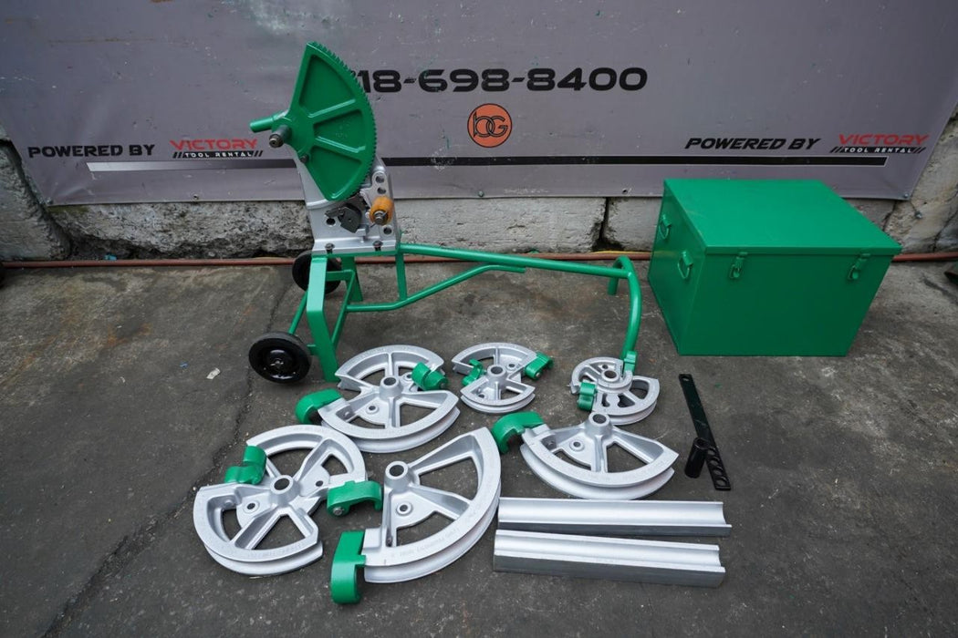 Greenlee 1818 Conduit Pipe Bender EMT Rigid 1/2 to 2 inches Great Shape 1/24/26