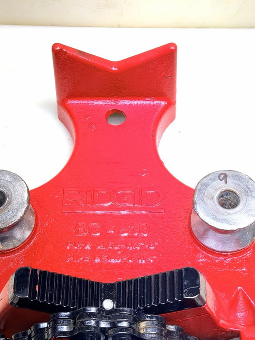 Ridgid 40215 BC810 1/2-8" in Capacity Top Screw Bench Chain Vise #9