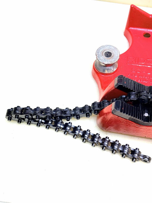 Ridgid 40215 BC810 1/2-8" in Capacity Top Screw Bench Chain Vise #9