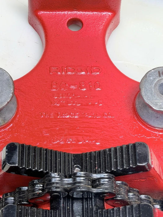 Ridgid 40215 BC810 1/2-8" in Capacity Top Screw Bench Chain Vise #10