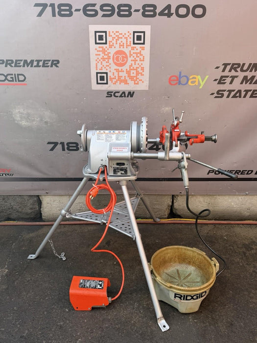 RIDGID 15682 Pipe Threading Machine Model 300 T2 + Carriage , 811 Die, Oiler #2