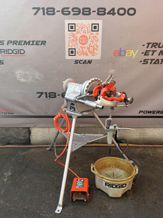 RIDGID 15682 Pipe Threading Machine Model 300 T2 + Carriage , 811 Die, Oiler #2
