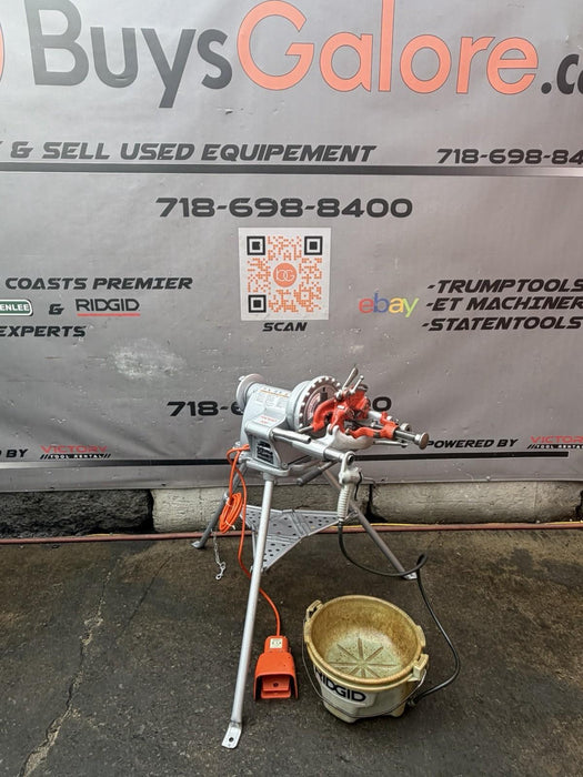 RIDGID 15682 Pipe Threading Machine Model 300 T2 + Carriage , 811 Die, Oiler #1
