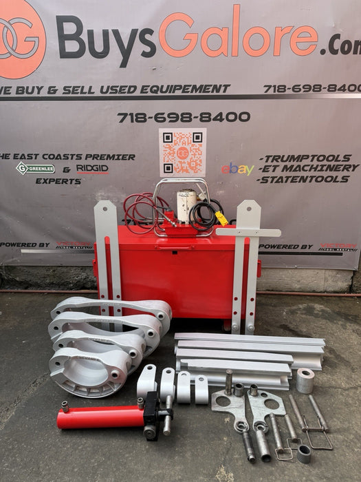 ENERPAC GB B-400 EEGOR 2-1/2-4" Hydraulic Pipe Bender + Pump  For EMT Rigid IMC