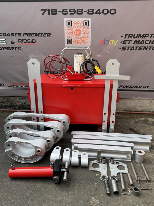 ENERPAC GB B-400 EEGOR 2-1/2-4" Hydraulic Pipe Bender + Pump  For EMT Rigid IMC