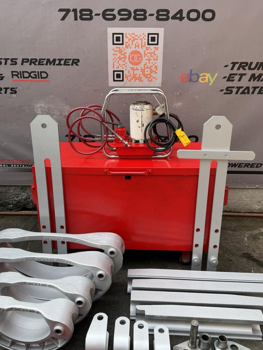 ENERPAC GB B-400 EEGOR 2-1/2-4" Hydraulic Pipe Bender + Pump  For EMT Rigid IMC