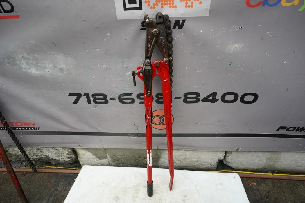 Wheeler Rex Pipe Cutter Snapper.  Works Fine.  #2